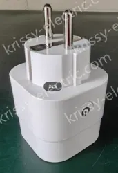 Smart socket LSPB9 small round European standard German standard