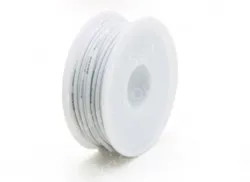 Silicone high temperature cable 17AWG White