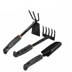 Hole shovel + five-tooth rake + dual-purpose nail rake hoe