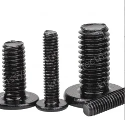 Carbon steel thin head screws M3*18*7