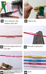 BHT3.5black-Heat Shrink Terminals