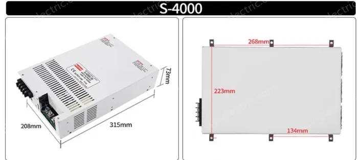 High-power switching power supply 4000W 60V