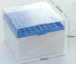 5ml 81 compartment PC cryobox - blue