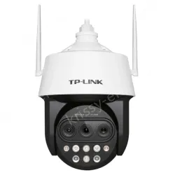 Three-eye zoom full-color 4G high-speed dome camera
