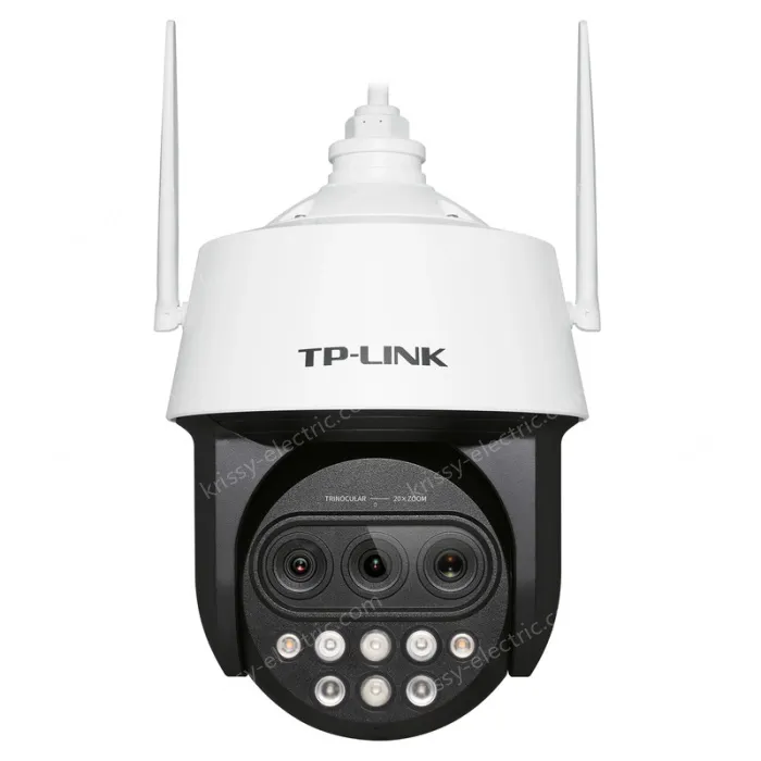Three-eye zoom full-color 4G high-speed dome camera