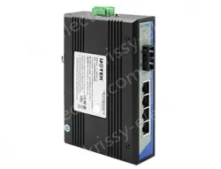 UOTEK 4 10/100Base-TX Ethernet ports and 1 100Base- FX optical port Network Fiber Optic Transceiver