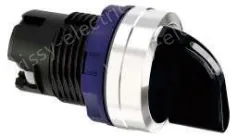 Metal edge, plastic handle knob, 3-speed reset