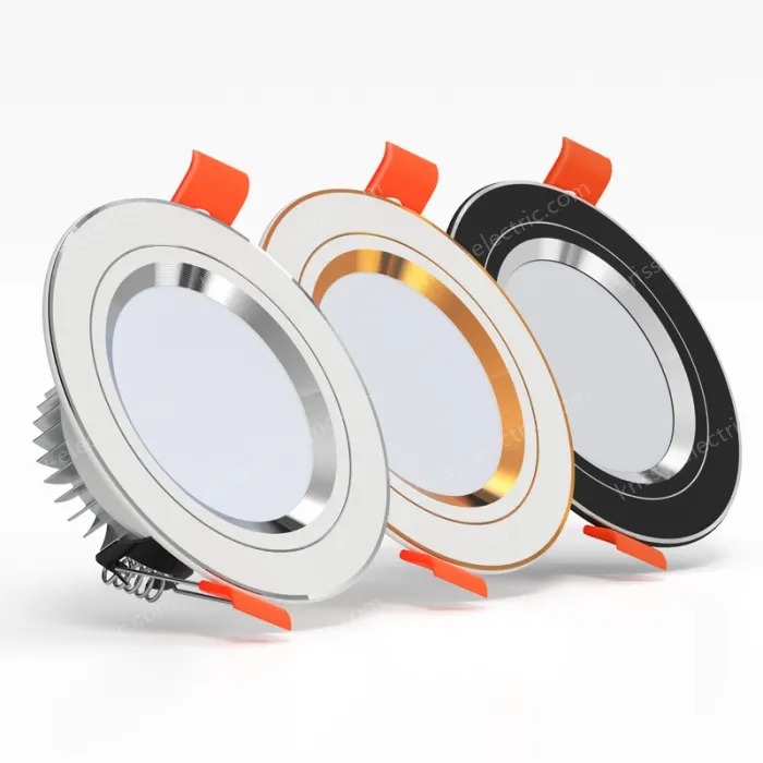 S8 downlight white + black 6W