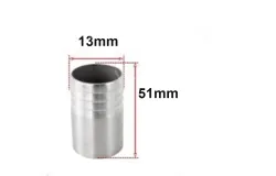 304 material 2 points 1/4 Single-head cone welded skin joints