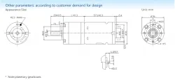 Planetary gear motor