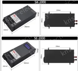 High-power switching power supply 2000W 24V